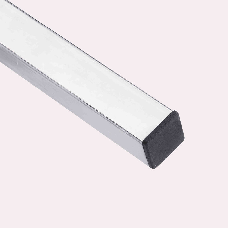 Table basse Ballintrae, Argent argent, H 17,72 po x l 32,48 po x P 32,48 po