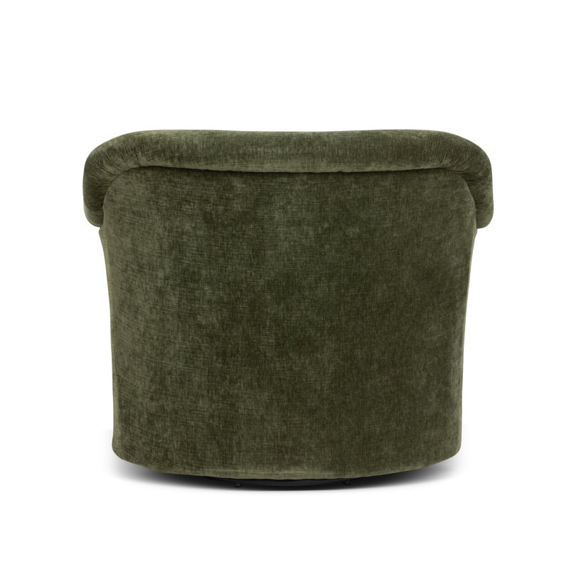 Bella Swivel Chair, Putty, Moss