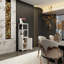 Armoire avec suffisamment d'espace pour la salle de bain et le salon - charme grande capacité blanc