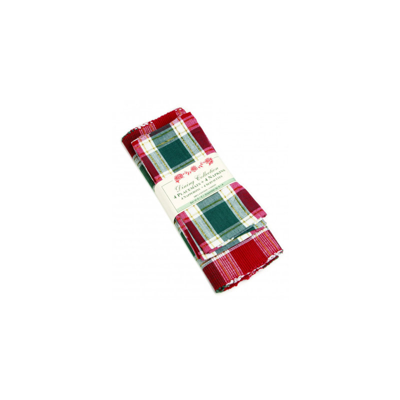 Santa Clara Cotton Plaid Rectangle