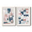 Modern Geo - ensemble de 2 peintures-1921288253-1921288230