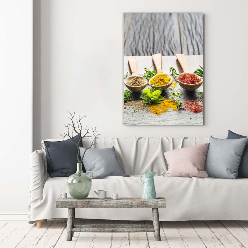 Spices - Wrapped Canvas Print
