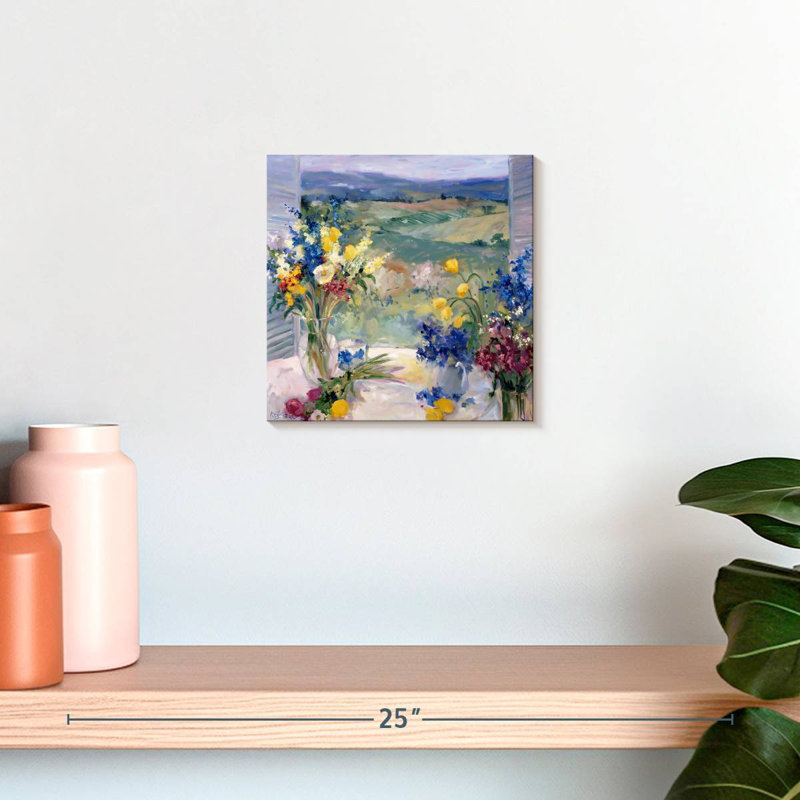 Lilie Toscane florale I, H 10 po x l 10 po
