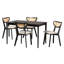 Ensemble de salle à manger rectangulaire L 29,9 po x l 47,2 po Charnese-91159916-91159915