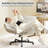 Criss Cross Office Chair with Adjustable Armrests and Wheels, Comfy Swivel Computer Office Desk Chairs for Home Office, Make Up, Bedroom-708225958