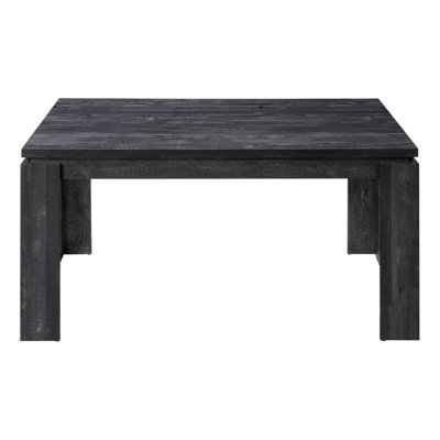 Dining Table, 60" Rectangular, Kitchen, Dining Room, Black Laminate, Contemporary, Modern