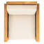 Zariah Outdoor Teak Lounge Chair