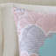 Ensemble de couvre-lit réversible hypoallergénique rose nuage 4 pièces pour lit simple avec coussins décoratifs-360989955-401382487