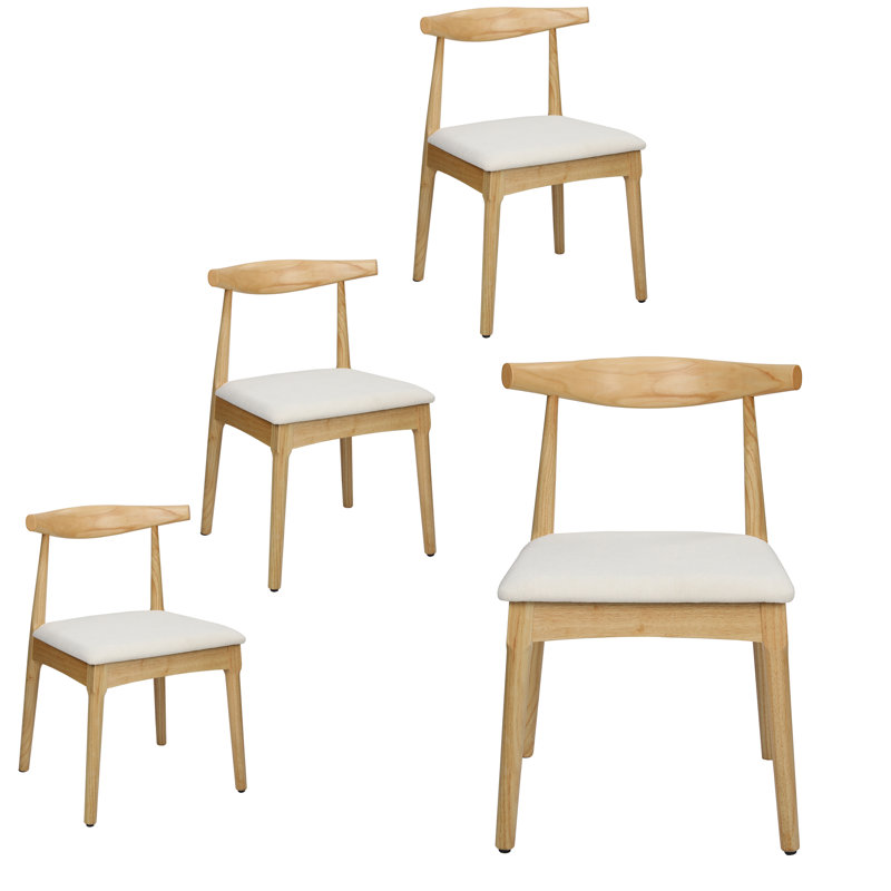Kistner Solid Dining Chair 4 Sets