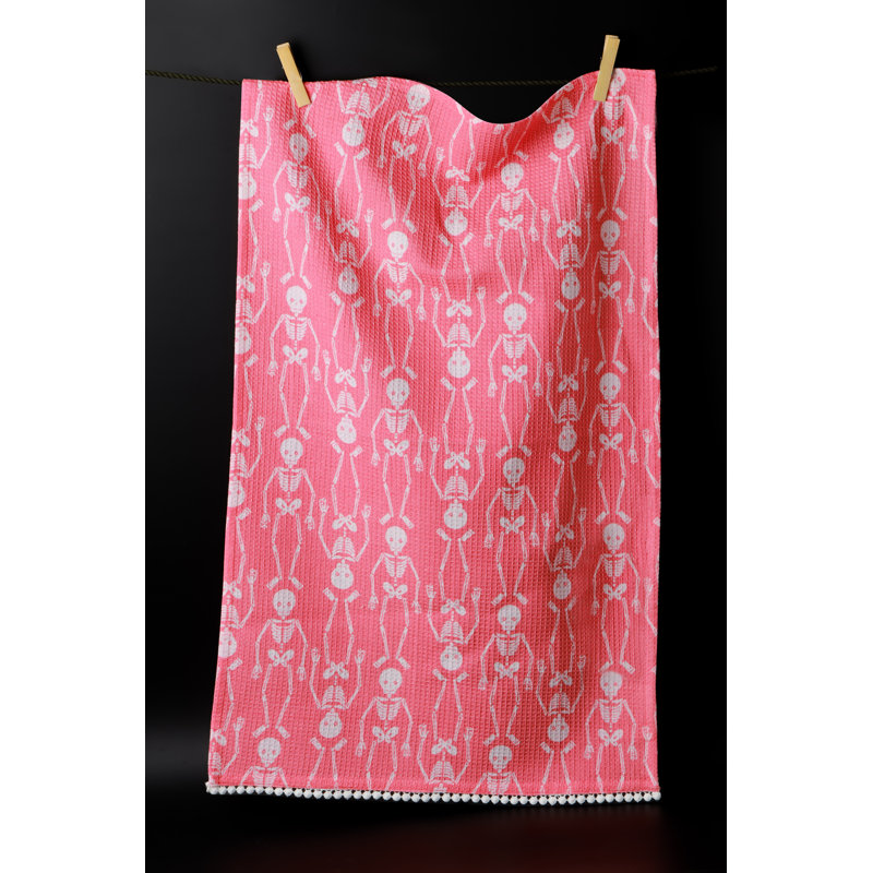 The Pink & Spooky Artisan Kitchen Tea Towel Set of 3