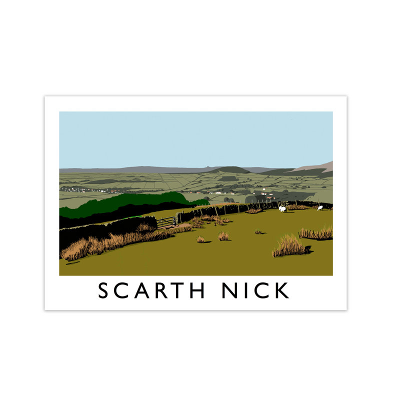 Scarth Nick by Richard O'Neill - Print, 594 cm H x 814 cm W