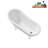 53.1'' x 25.6'' Freestanding Soaking Acrylic Bathtub-72770254-76285537