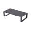 Canapé + table basse rectangulaire, coussins