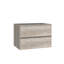 Perla 27.1" Wall Mounted Single Bathroom Vanity Base Only-1650763098