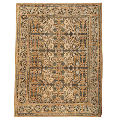 ASRS6002GLGLG Hand Knotted Wool Area Rug