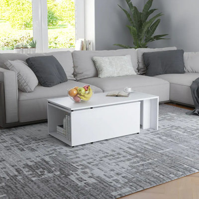 Mayme Floor Shelf Coffee Table