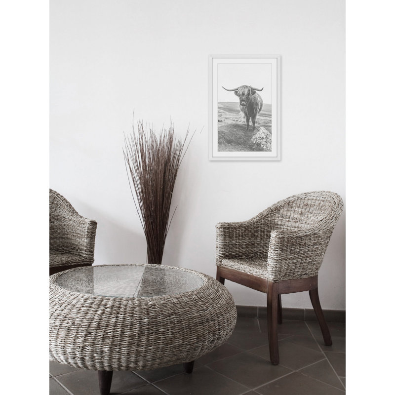 On A Hill - Single Picture Frame Print, 46cm H x 30cm W