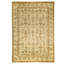 High-Quality Hand-Knotted Gold And Beige Area Rug
