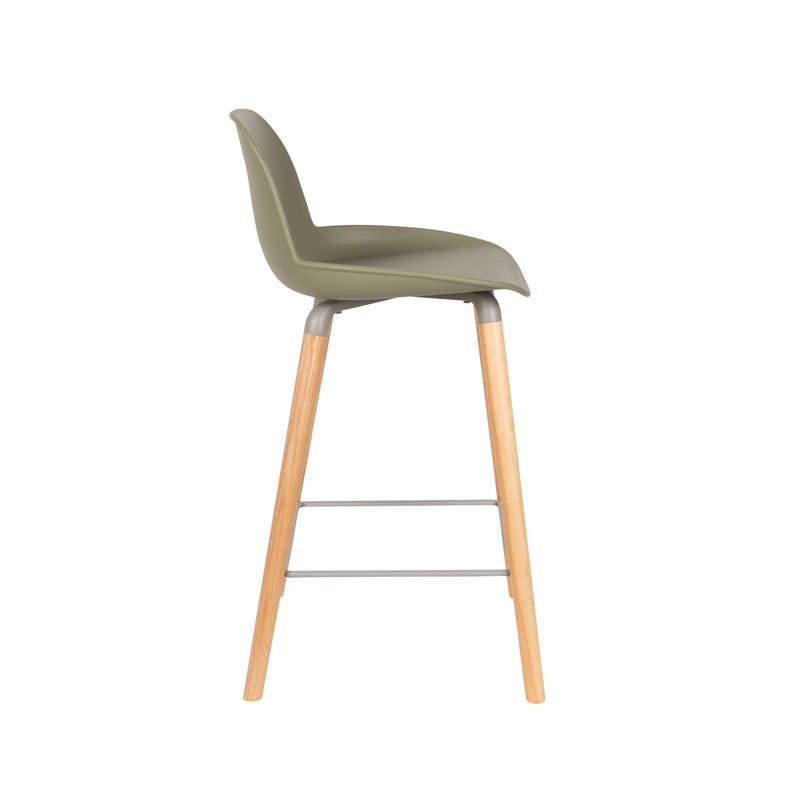 Albert Kuip Counter & Bar Stool, Counter Stool (26" Seat Height), Green