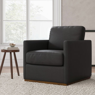 Assiatou Wide Swivel Arm Chair