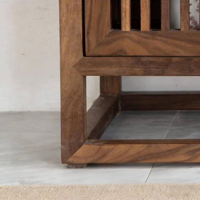 Buffet multifonctionnel en bois massif