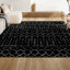 Tapis noir / ivoire Kateshia-1886986153