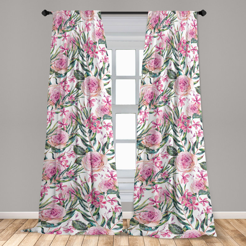 Alpharetta Semi Sheer Curtain Pair