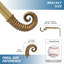 Tringle à rideaux simple réglable 1 po Bax-1693814967-1693814965
