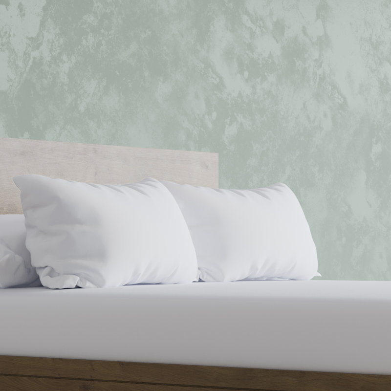 Panda 100% Bamboo Pillowcase Set - Hypoallergenic and Highly Breathable, Pure White