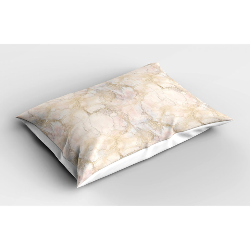 Marble Polyester Sham Set, Twin