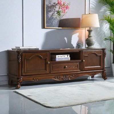 American all solid wood TV cabinet