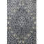 Tapis rectangulaire unique 12 pi x 12 pi 1 po bleu
