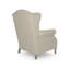 Dowty Linen Tufted Wingback Chair