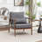 Rayn Solid Wood Upholstered Armchair-1500858711
