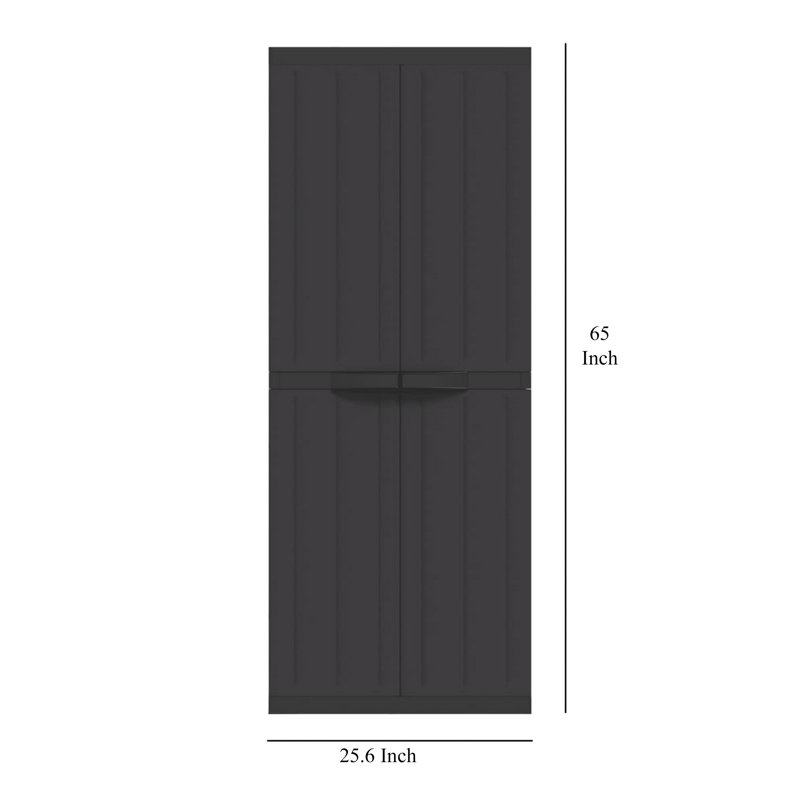 Armoire de rangement pour garage verrouillable 65 po Dore