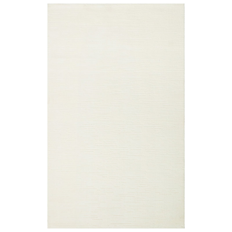 Tapis blanc Hattenbrun, Rectangle 2 pi 7 po x 4 pi 11 po