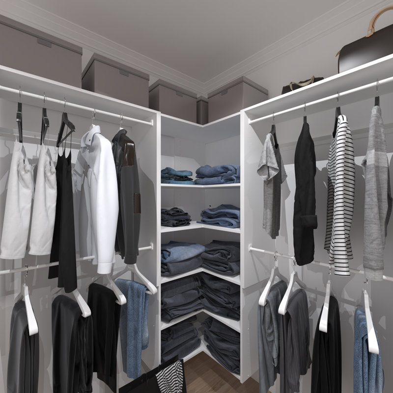 Systèmes de coin pour garde-robe l 28 po