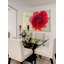 «Red Rose In A Light Rain» par Don Schwartz, reproduction d'art sur toile tendue-15924150