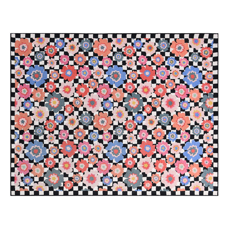 Checked Dolce Vita 8' X 10' Indoor/Outdoor Rug, Rectangle 8' x 10'
