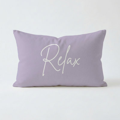 Relax Pillow 16"X16" Lilac