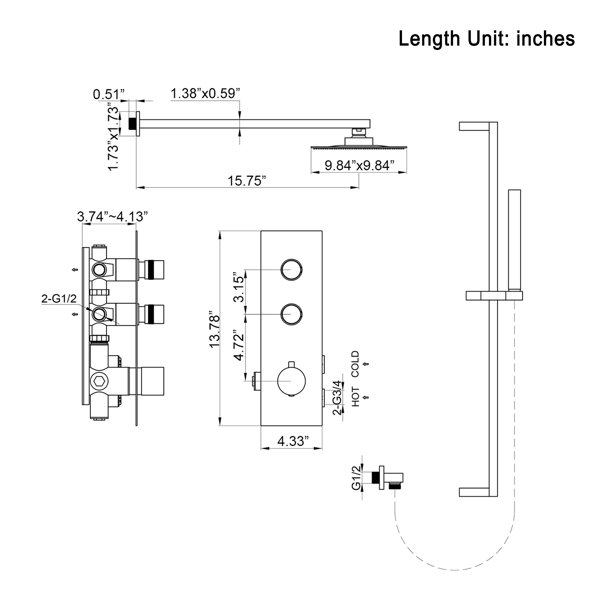 Dimensions du produit