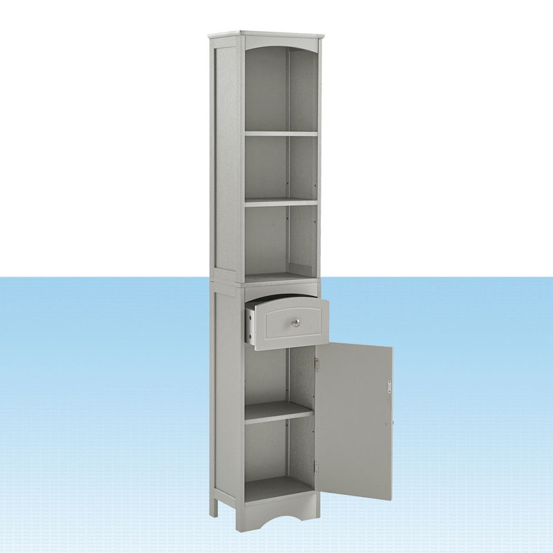 Gulshat Bathroom Cabinet, Gray