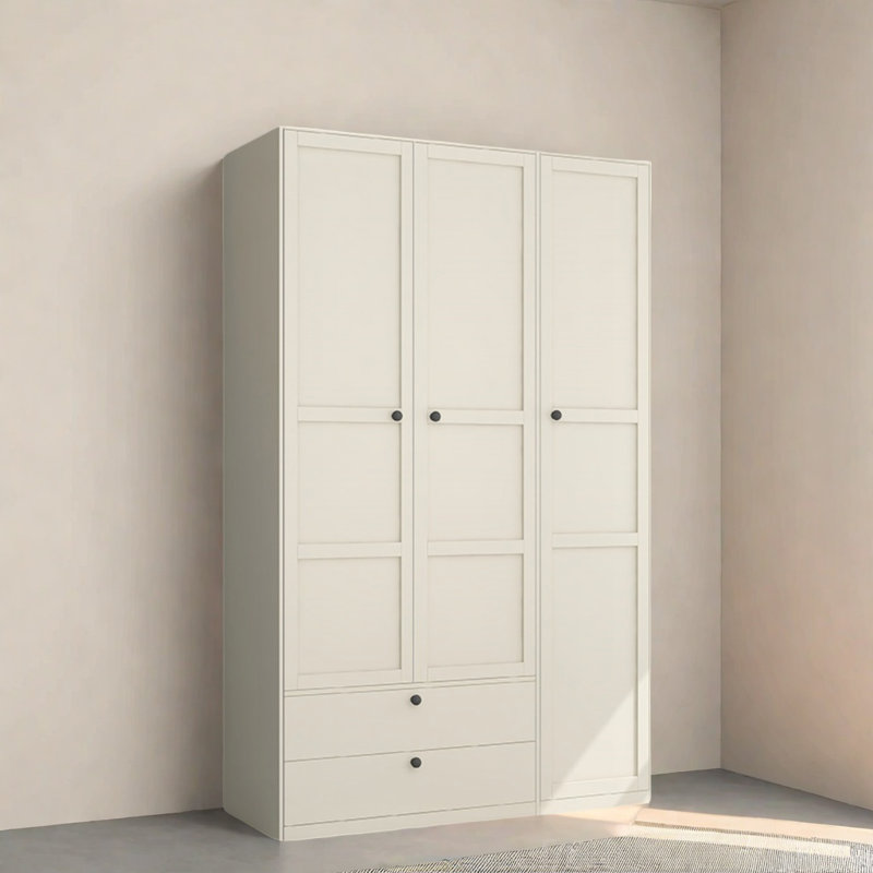 Simple Solid Color Wardrobe, Taupe