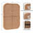Rounded Rectangle Rattan Pinboard