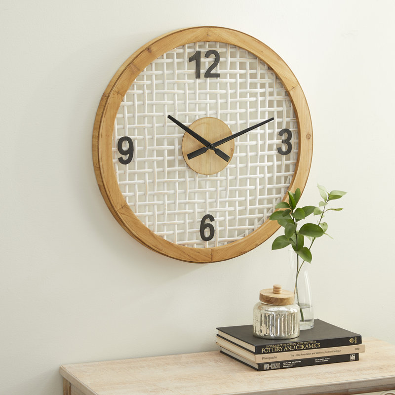Edwardsport Wood Wall Clock
