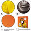 Décoration murale singe jaune et orange-969323628-969323627