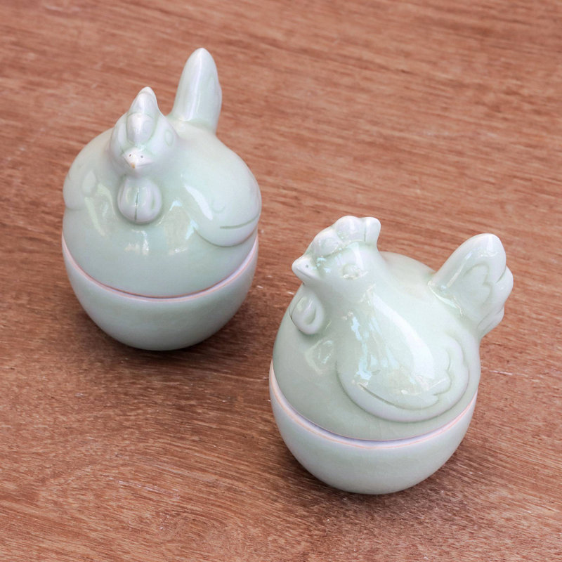 Coquetier pour déjeuner, Vert