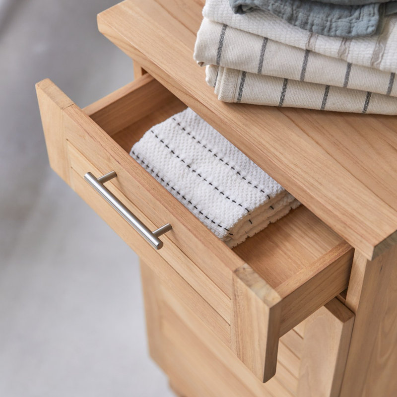 Soho - Solid oak base unit, Teak