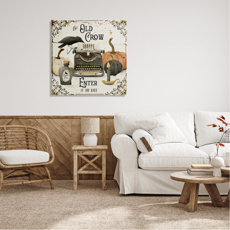 «Old Crow Shoppe» sur toile par Deane Beesley, H 30 po x l 30 po x P 1,5 po
