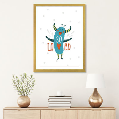 Petits monstres si aimés - impression d'art graphique